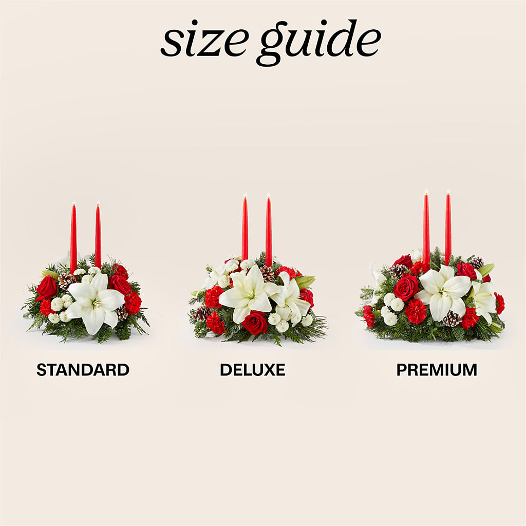 Seasonal Festivities Centerpiece – CARLOS BLOOMS & EVENTS, Garnerville NY