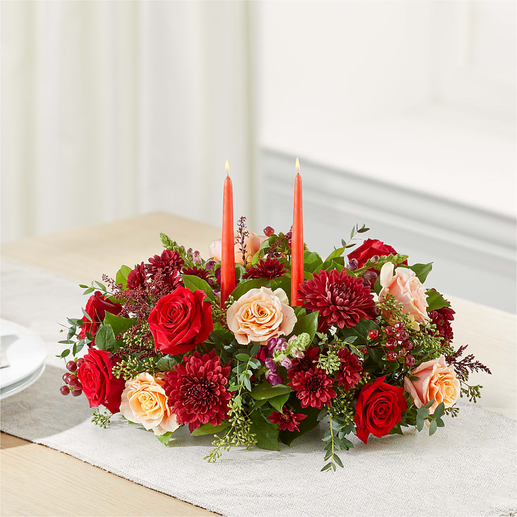 Most Thankful Centerpiece – CARLOS BLOOMS & EVENTS, Garnerville NY