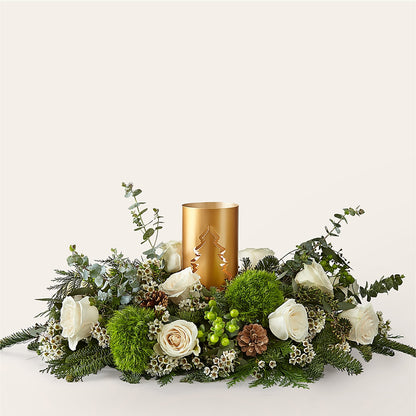 Chestnuts Roasting Centerpiece – CARLOS BLOOMS & EVENTS, Garnerville NY