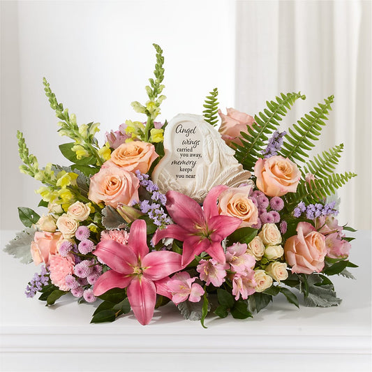 Gentle Light Arrangement – CARLOS BLOOMS & EVENTS, Garnerville NY