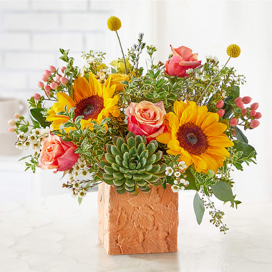 Sunflower Season Bouquet – CARLOS BLOOMS & EVENTS, Garnerville NY