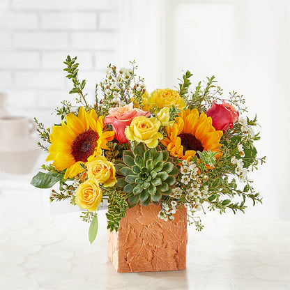 Sunflower Season Bouquet – CARLOS BLOOMS & EVENTS, Garnerville NY