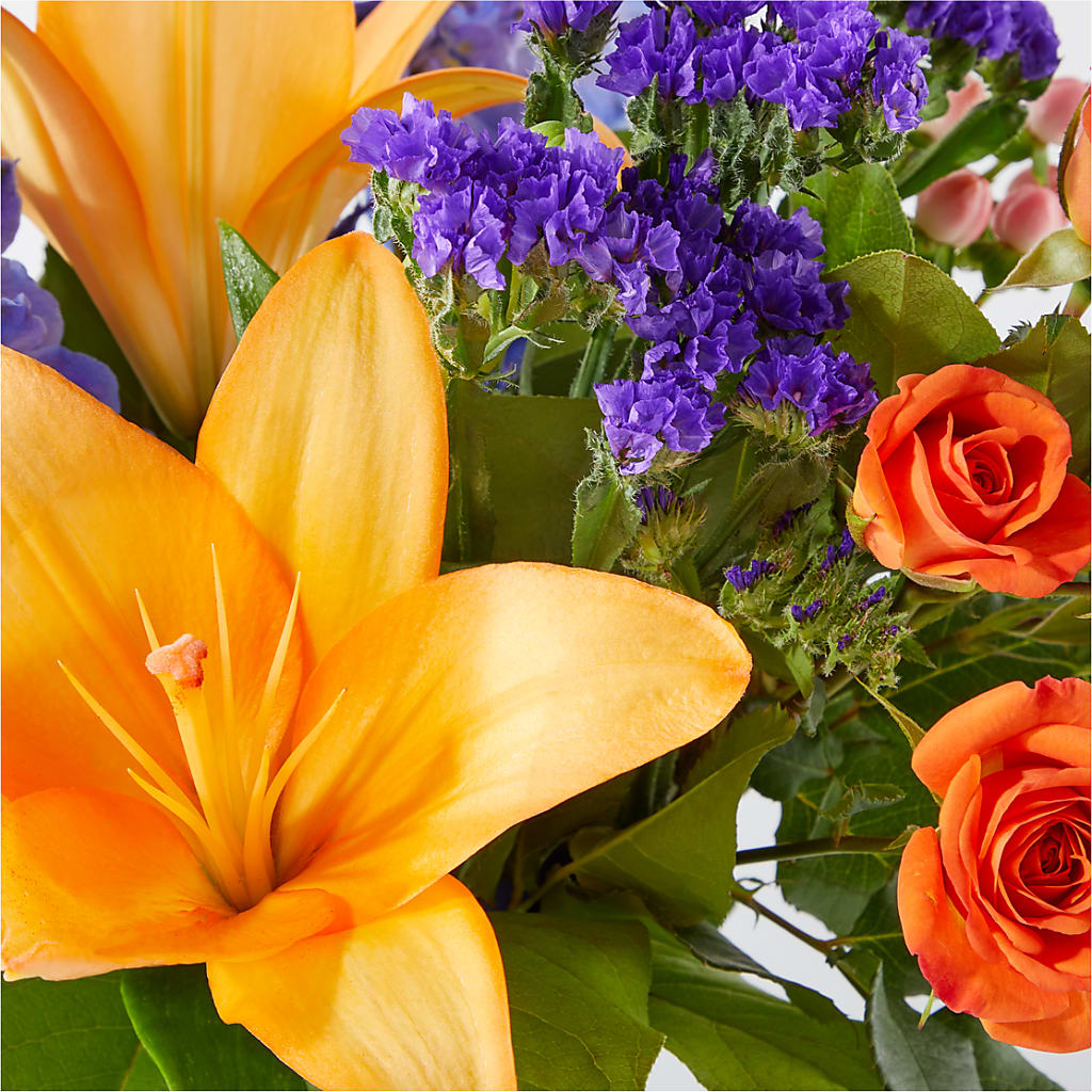 Radiant Citrus Bouquet – CARLOS BLOOMS & EVENTS, Garnerville NY
