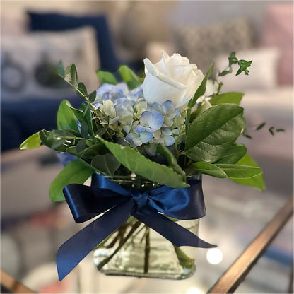 Sky Blue Delight Bouquet – CARLOS BLOOMS & EVENTS, Garnerville NY