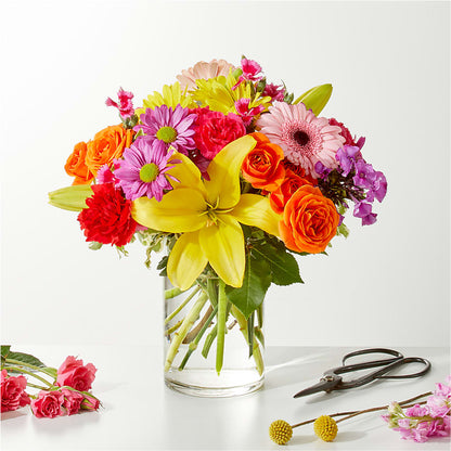Cue the Confetti - A Florist Original – CARLOS BLOOMS & EVENTS, Garnerville NY