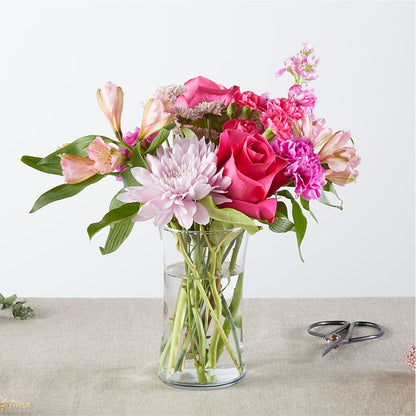 Pink Ribbon - A Florist Original – CARLOS BLOOMS & EVENTS, Garnerville NY