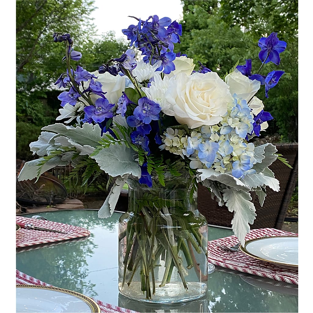 Clear Skies Bouquet – CARLOS BLOOMS & EVENTS, Garnerville NY