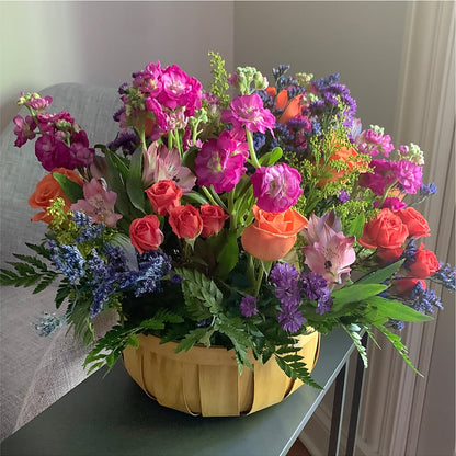 Garden of Life Basket – CARLOS BLOOMS & EVENTS, Garnerville NY