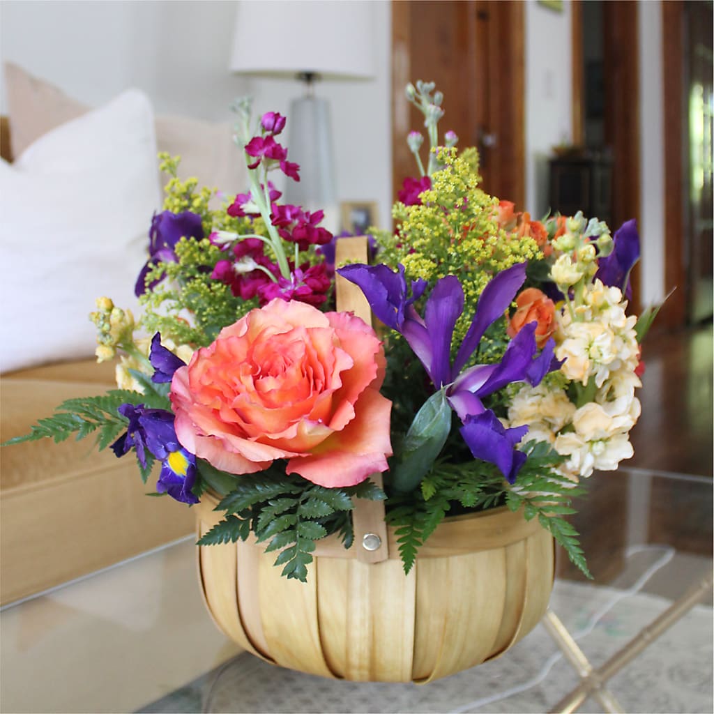 Garden of Life Basket – CARLOS BLOOMS & EVENTS, Garnerville NY