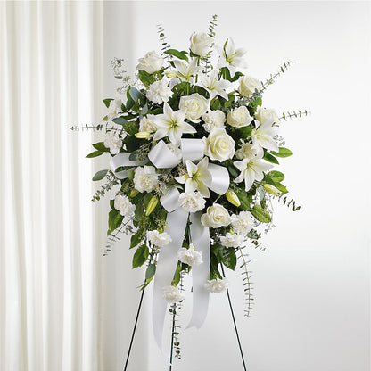 With Care Standing Spray – CARLOS BLOOMS & EVENTS, Garnerville NY