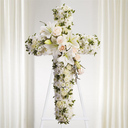Spiritual Guidance Standing Spray – CARLOS BLOOMS & EVENTS, Garnerville NY