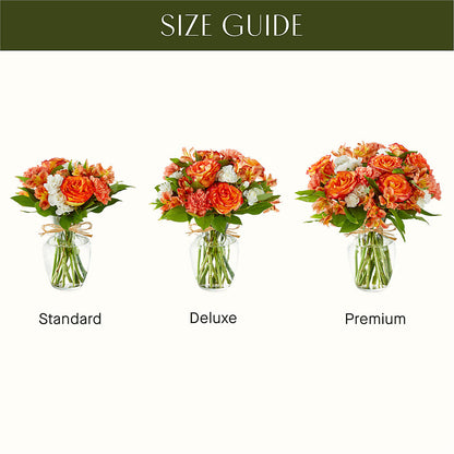 Apricot Glow Bouquet – CARLOS BLOOMS & EVENTS, Garnerville NY