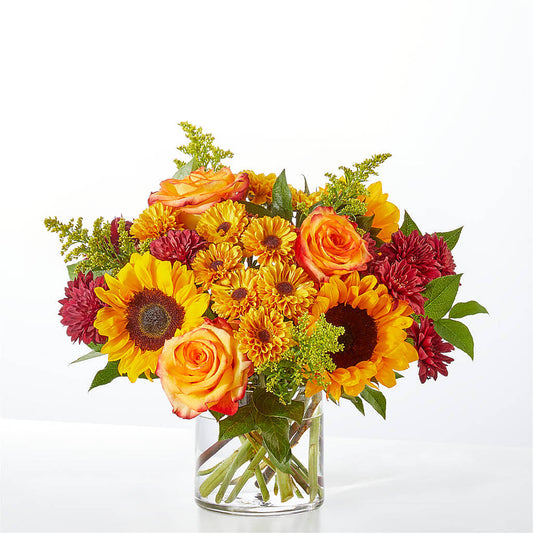 Flannel Scarf Bouquet – CARLOS BLOOMS & EVENTS, Garnerville NY