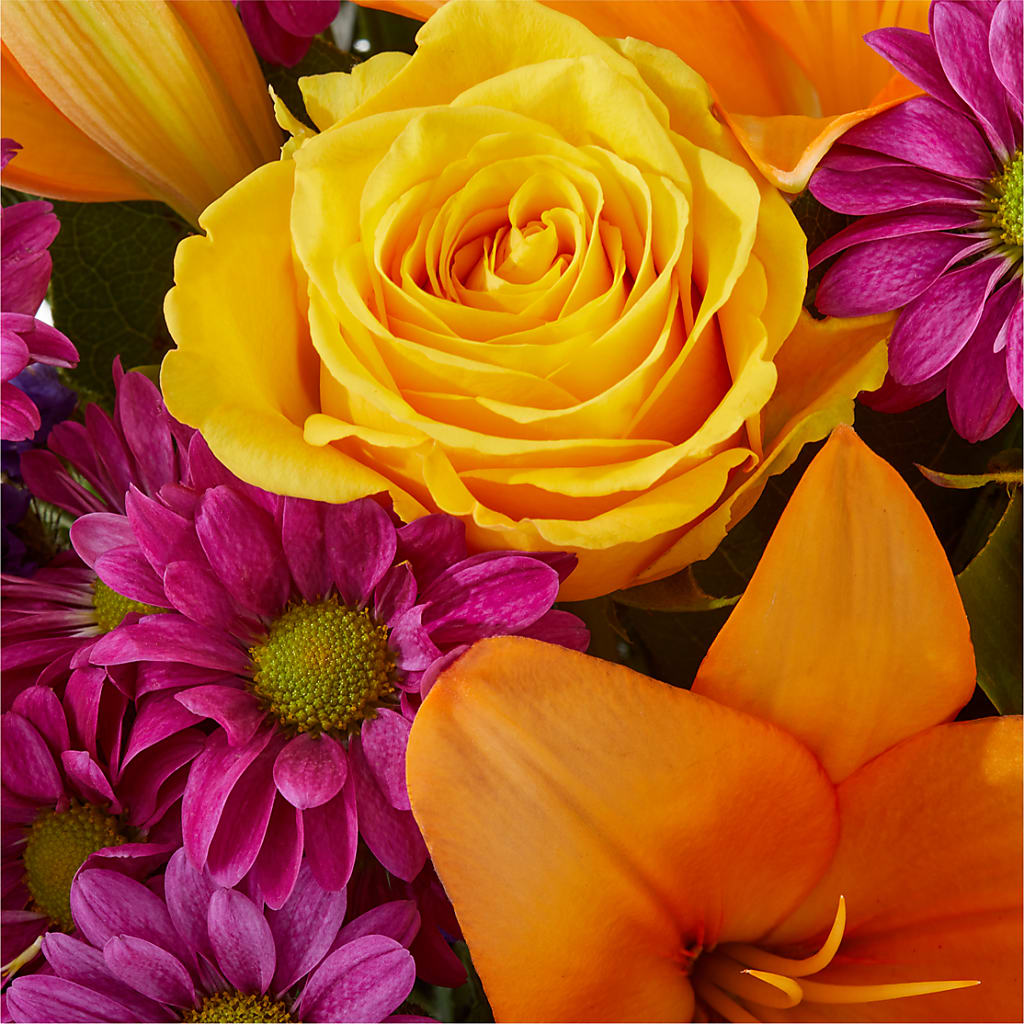 Colorful Visions Bouquet – CARLOS BLOOMS & EVENTS, Garnerville NY