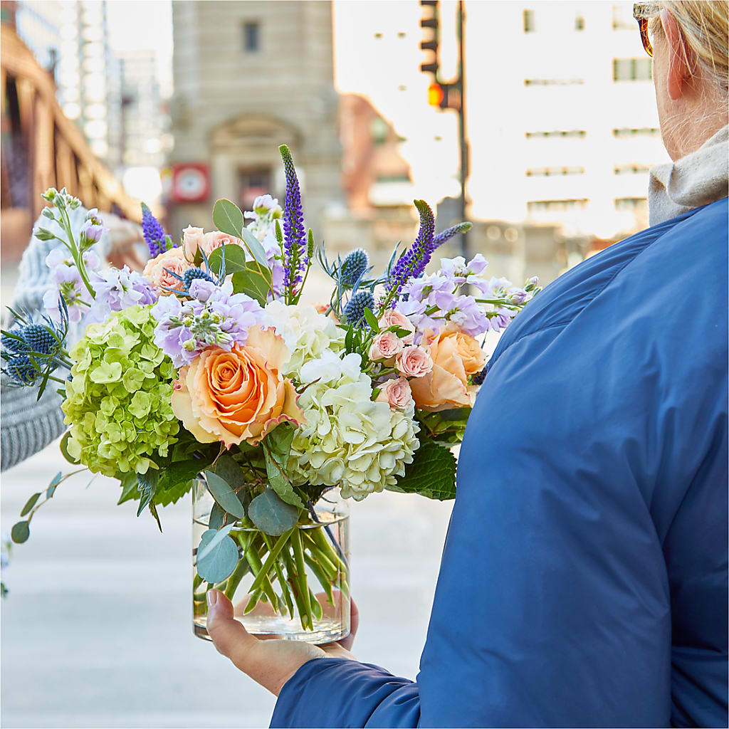 Porch Swing Bouquet – CARLOS BLOOMS & EVENTS, Garnerville NY