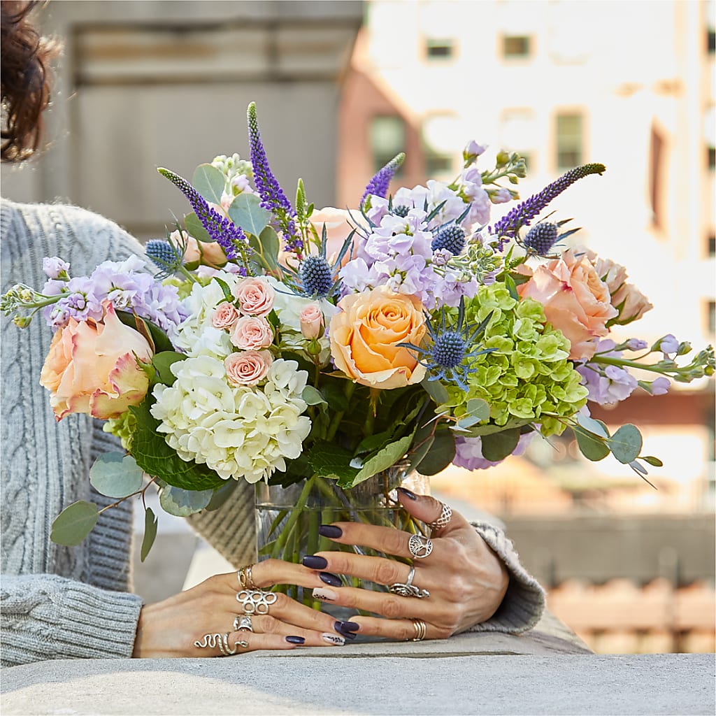 Porch Swing Bouquet – CARLOS BLOOMS & EVENTS, Garnerville NY