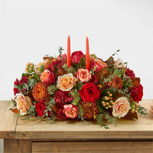 Gather Near Centerpiece – CARLOS BLOOMS & EVENTS, Garnerville NY