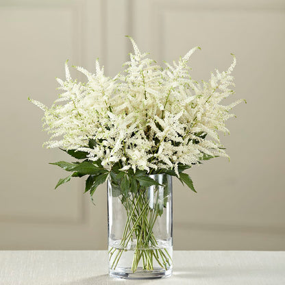 White Astilbe Bouquet – CARLOS BLOOMS & EVENTS, Garnerville NY